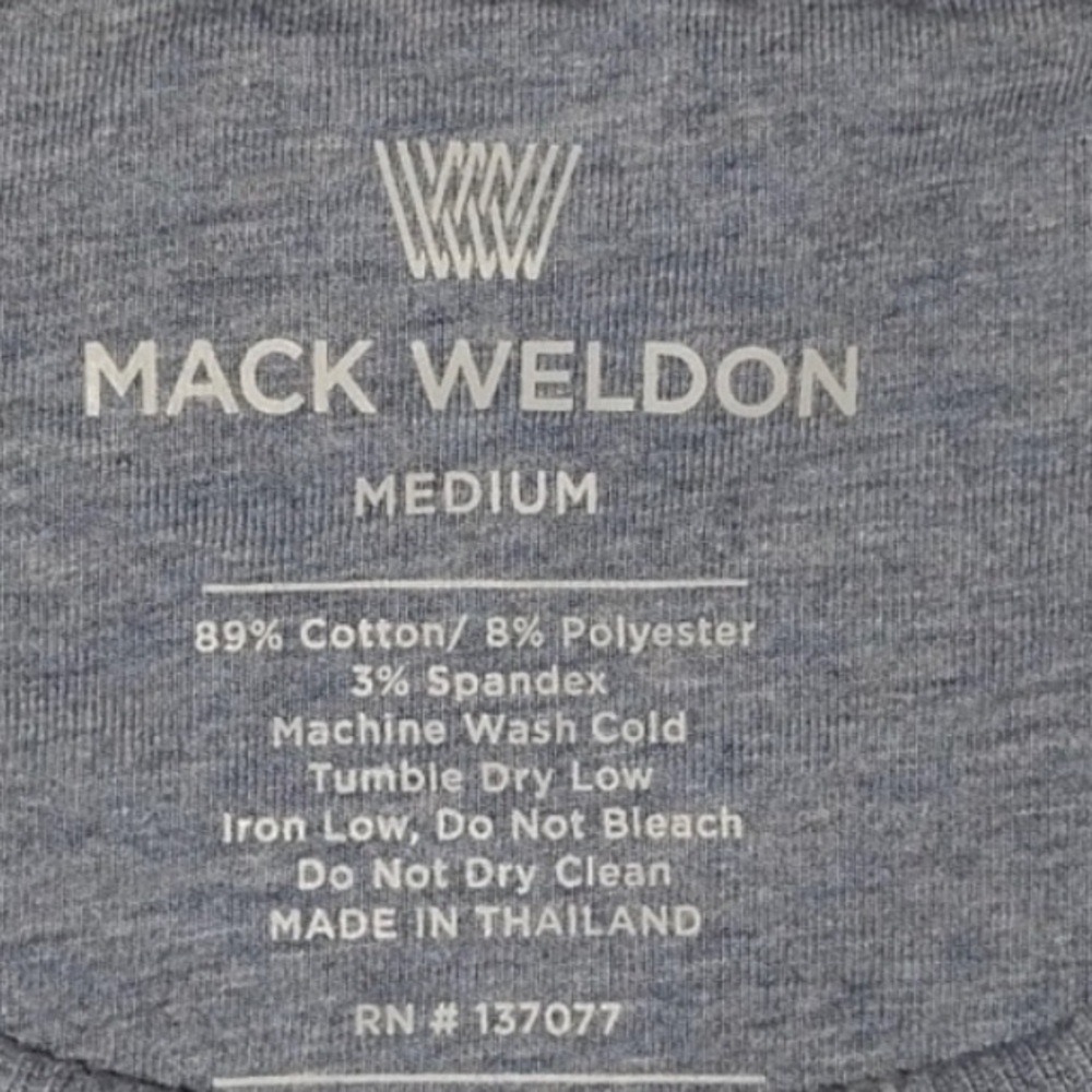 Mack Weldon ACE Crew Neck Sweatshirt Size M - Picture 4 of 7